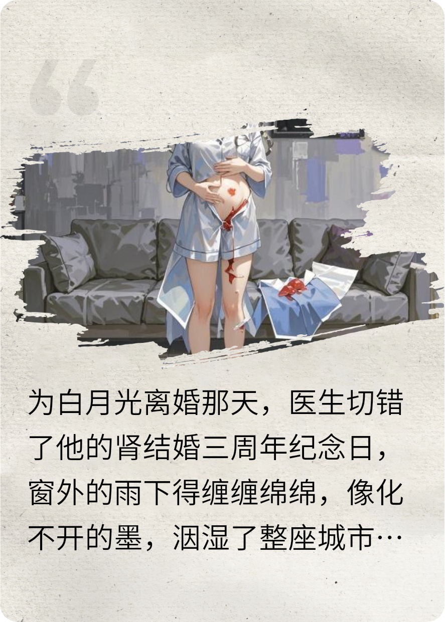 白月光离婚那天，医生切错了他的肾