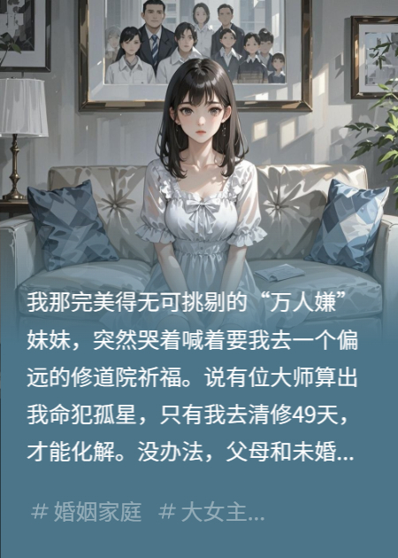 全家送我去清修，我反手送他们去坐牢