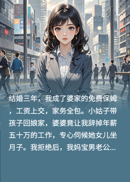 婆婆，你的好大儿我不要了