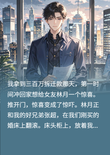 拆迁款到手，我却看见女友招待好兄弟