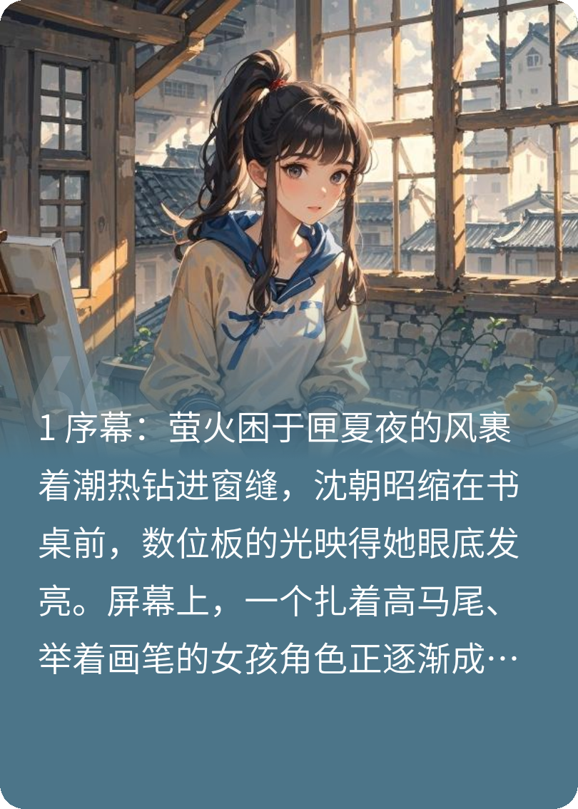 笔落有光，昭昭其华