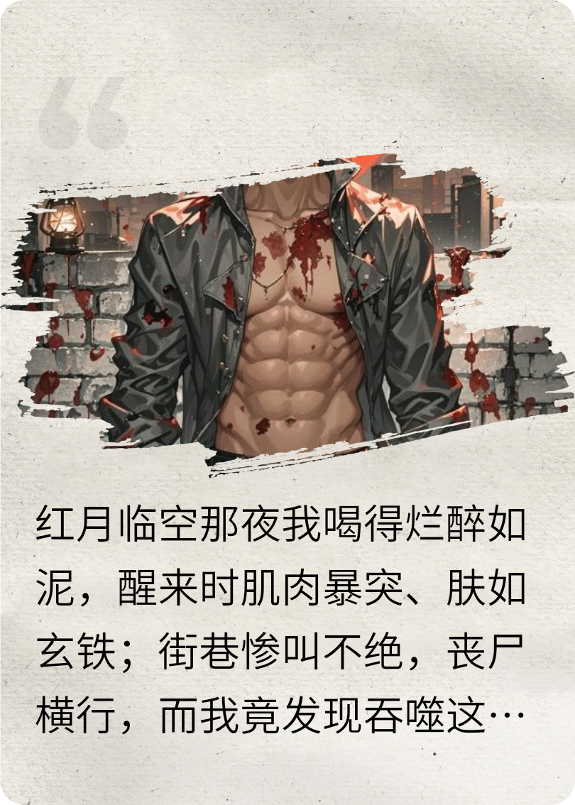 末世血月：我醉酒异变，尸海挖心