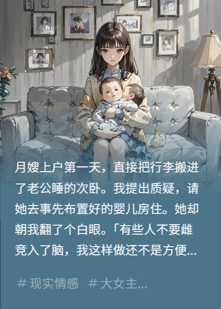 奇葩月嫂晚上非要跟我老公睡一屋