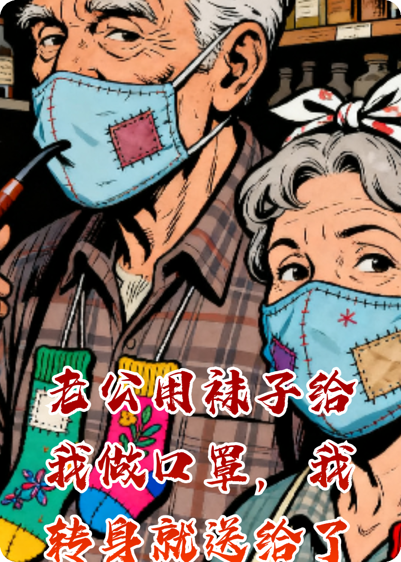 老公用袜子给我做口罩，我转身就送给了婆婆