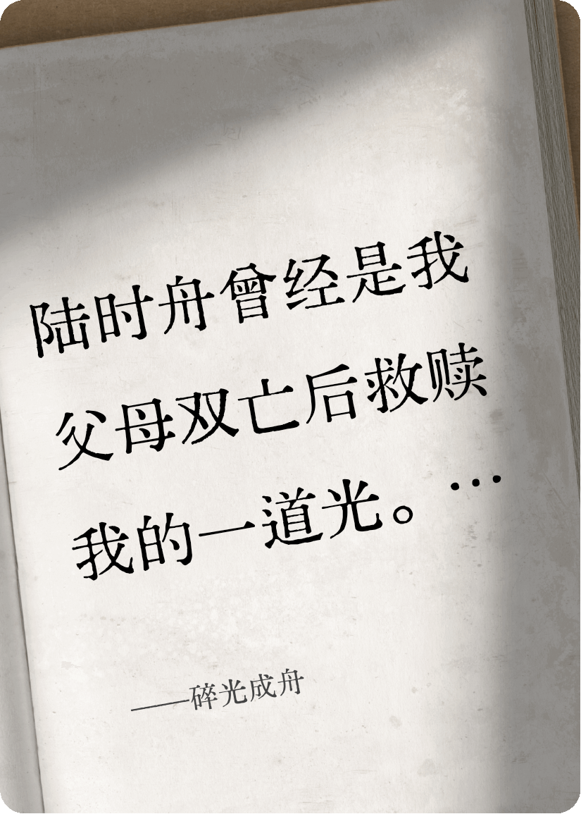 碎光成舟