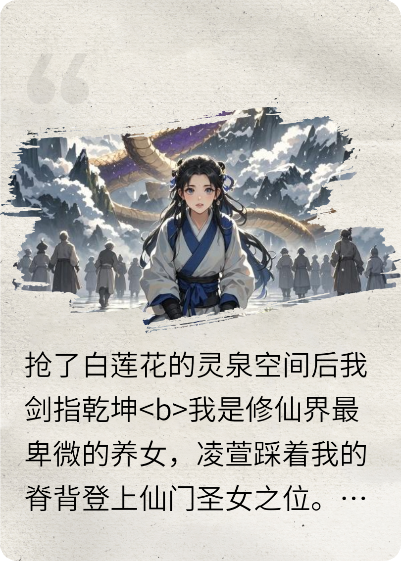 抢了白莲花的灵泉空间后我剑指乾坤