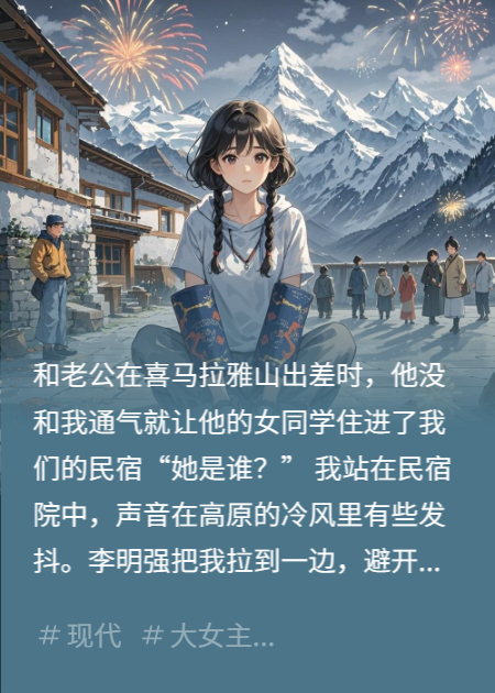 男友为初恋，在喜马拉雅山放烟花