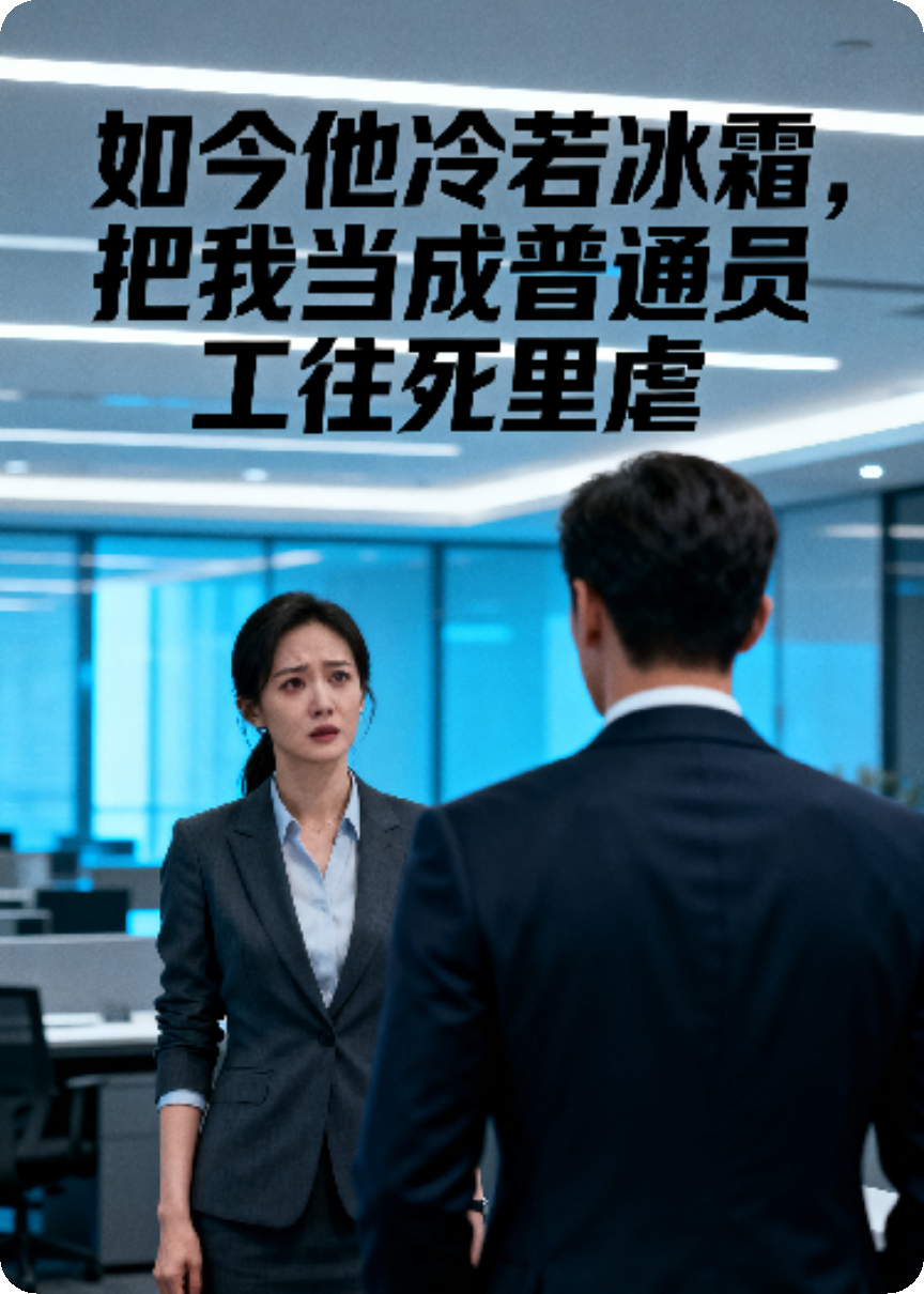 如今他冷若冰霜，把我当成普通员工往死里虐