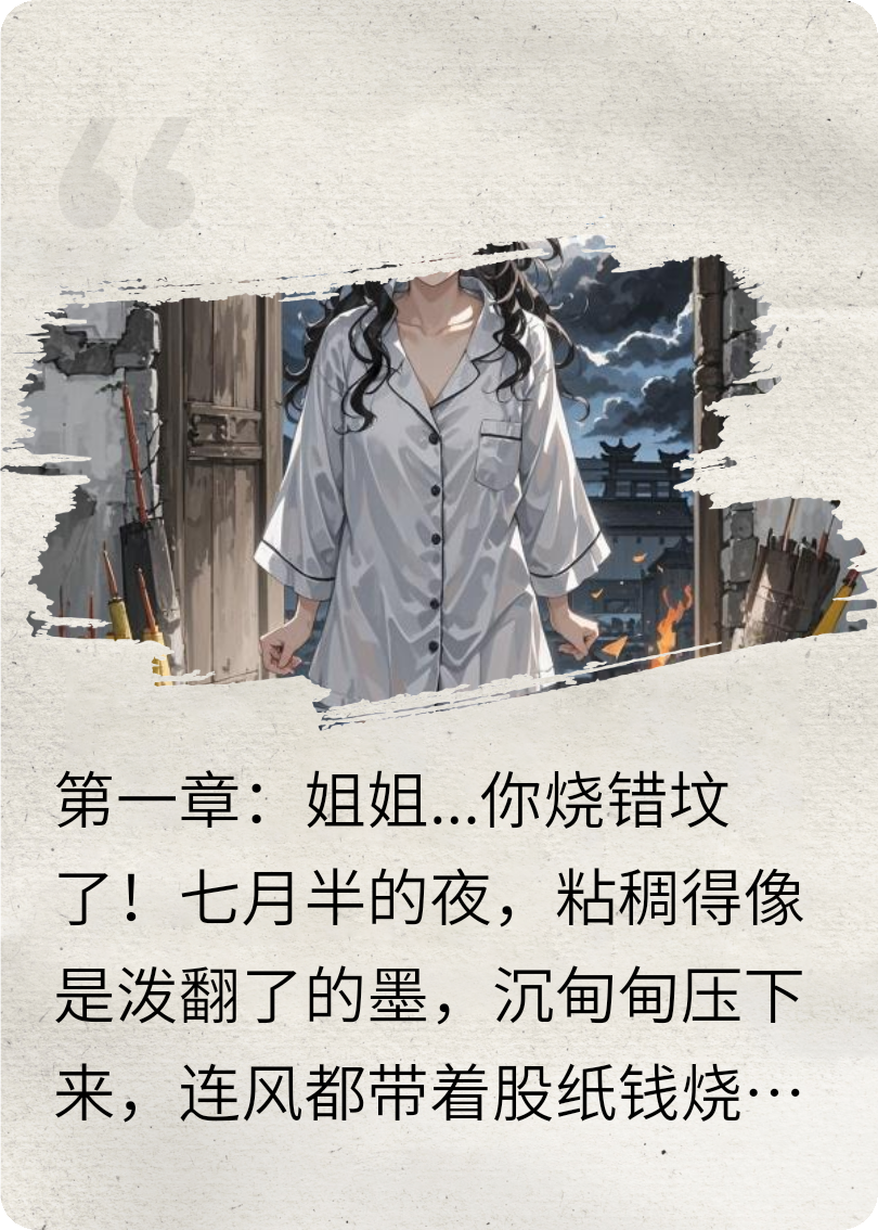 姐姐...你烧错坟了...