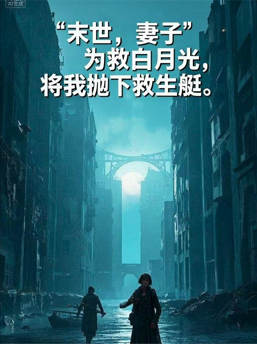 末世，妻子为救白月光，将我抛下救生艇。