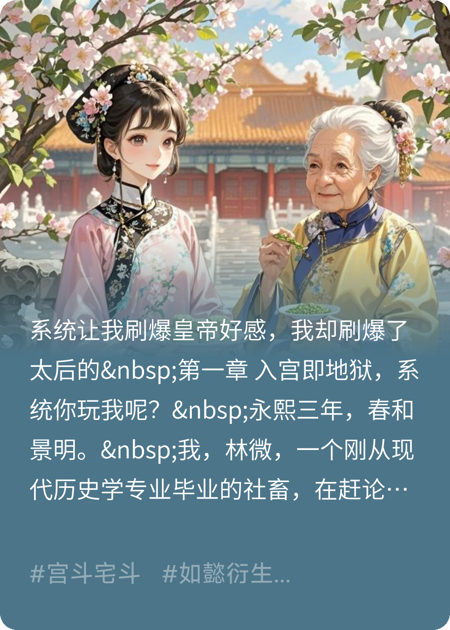 系统让我刷爆皇帝好感，我却刷爆