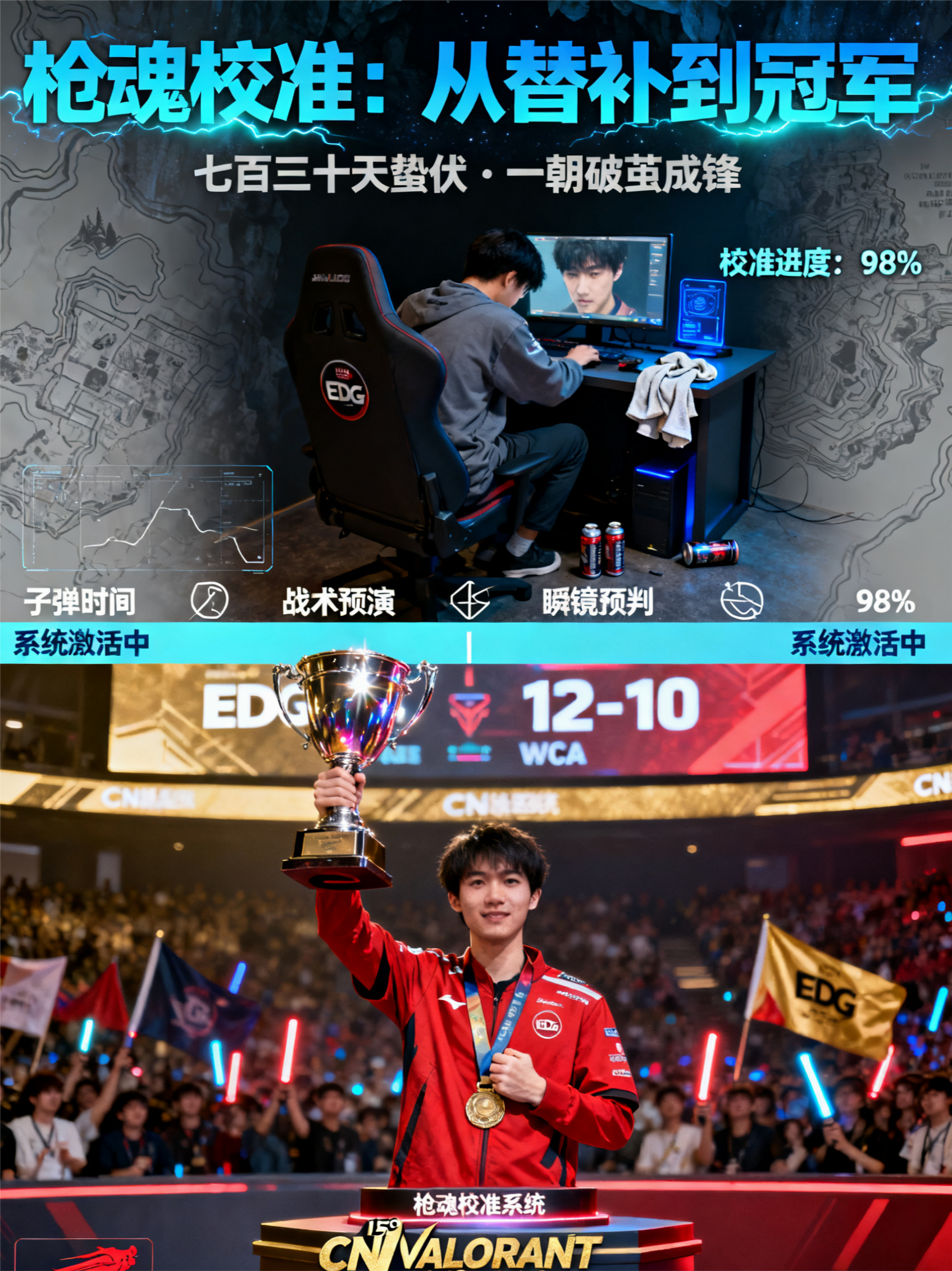 枪魂校准：从替补到冠军