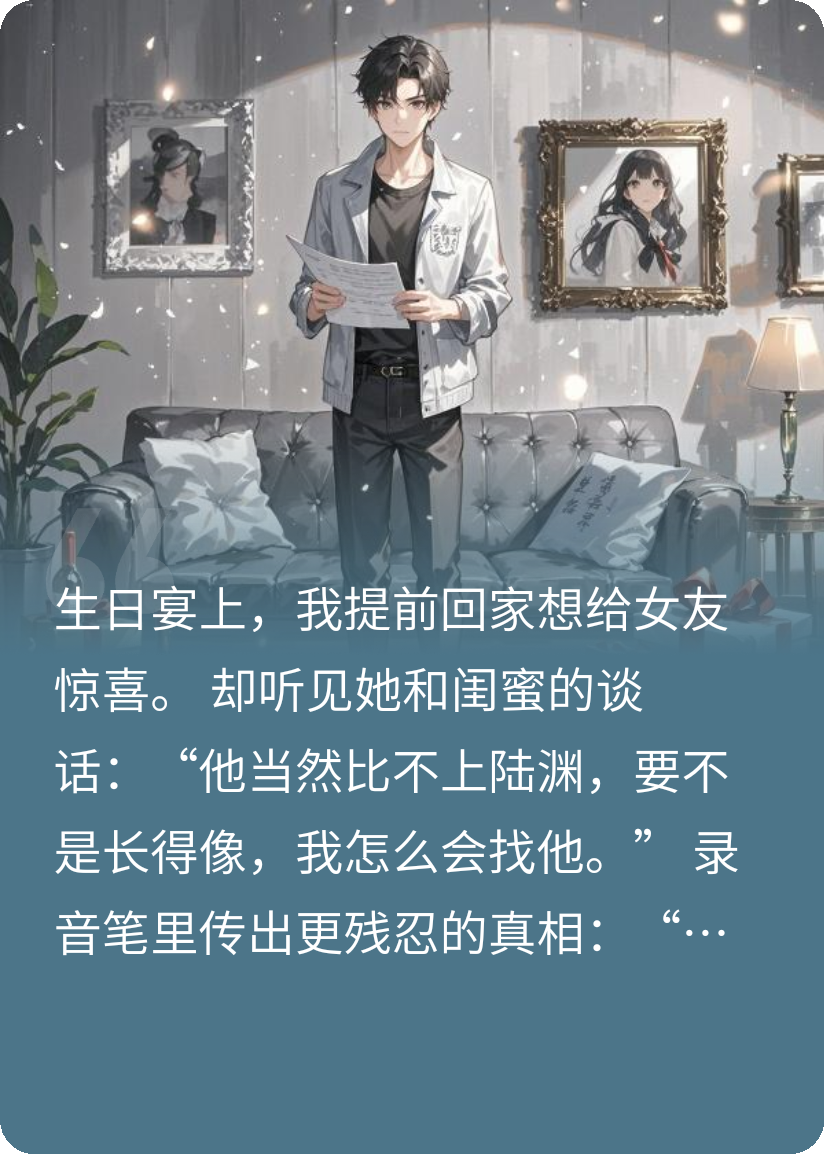 被当成替身的我，在生日宴上听到了她的录音