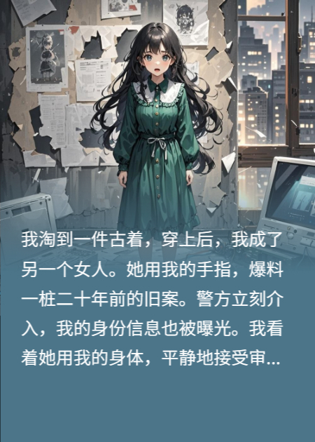 我淘到一古着，穿上后变成了另一个女人
