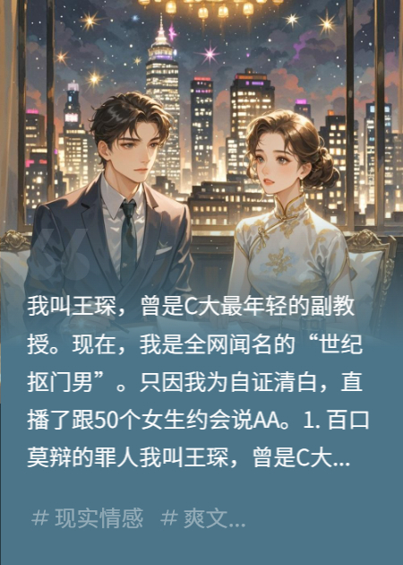 为证清白，我直播跟50个女生约会说AA