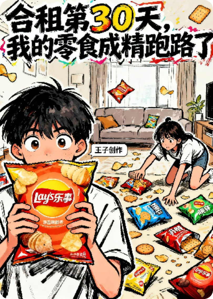 合租第30天，我的零食成精跑路了