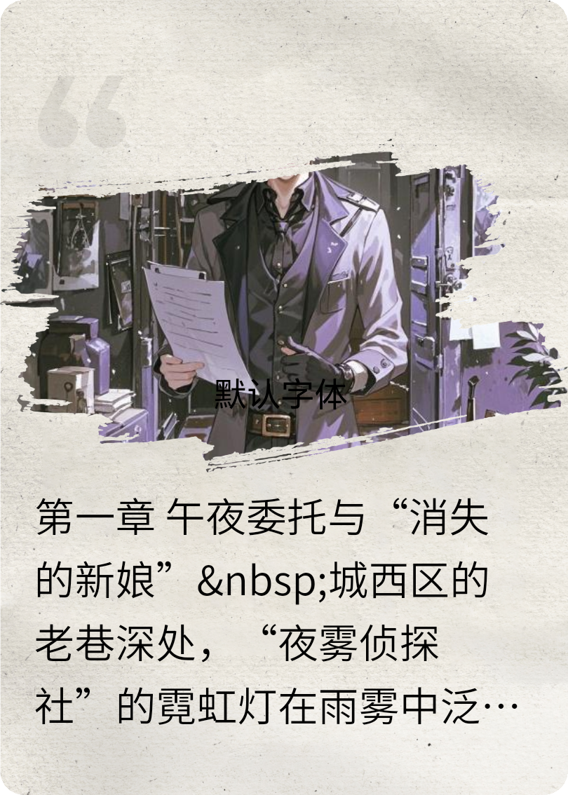 夜雾侦探社：镜中影