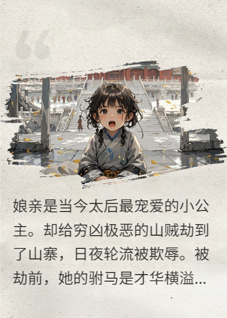公主被劫到了山寨后，生下了我