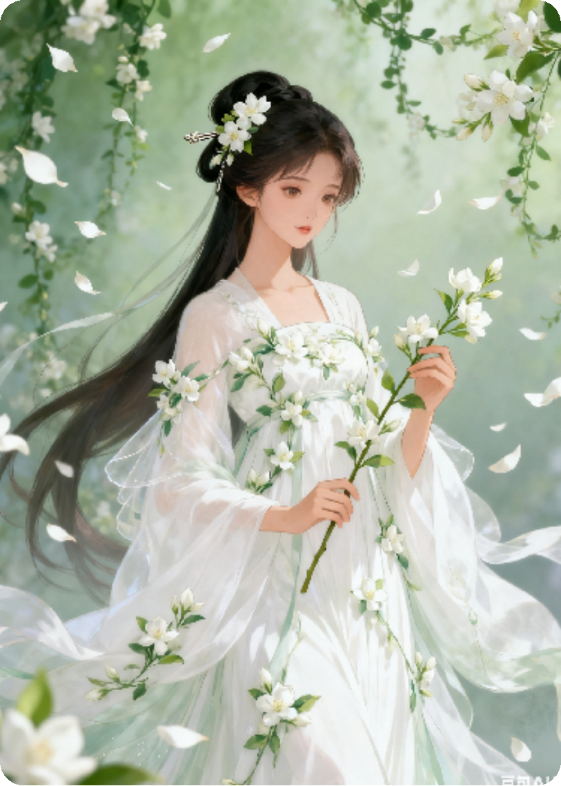 请为我折枝茉莉