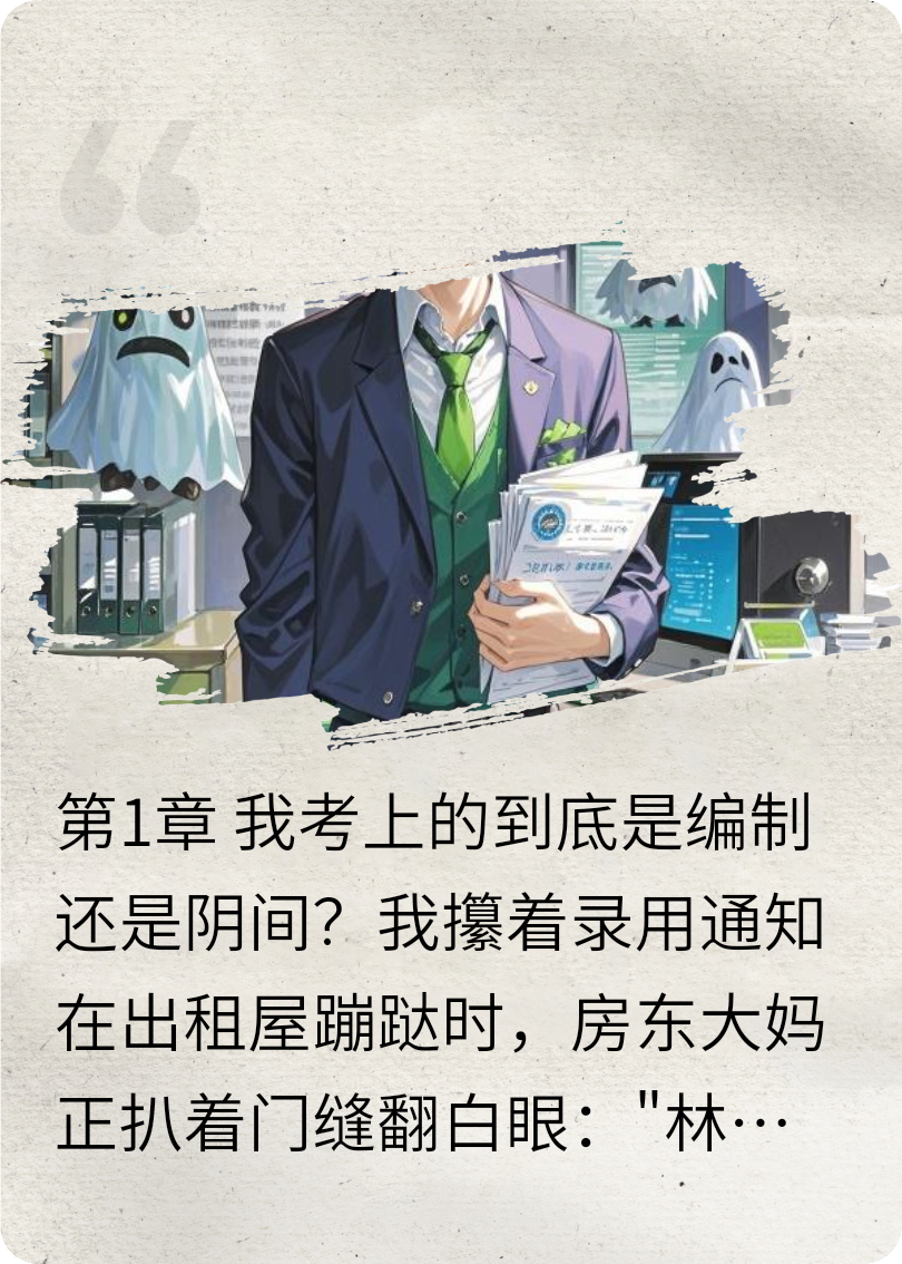 开局考公，结果单位是抓鬼的