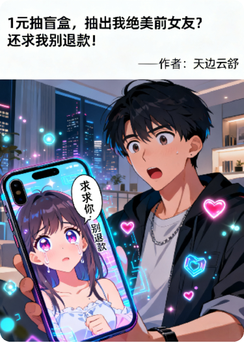 1元抽盲盒，抽出我绝美前女友？还求我别退款！