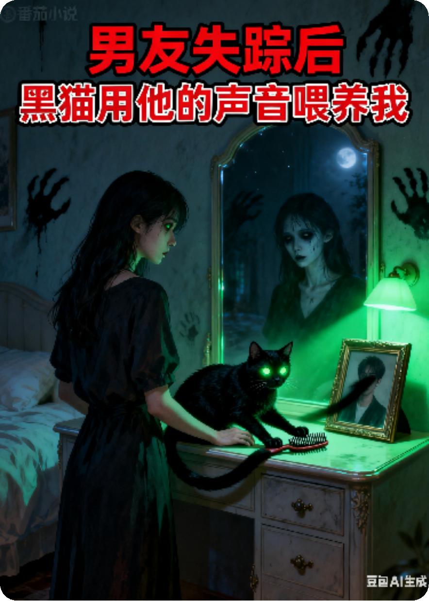 男友失踪后，黑猫用他的声音喂养我