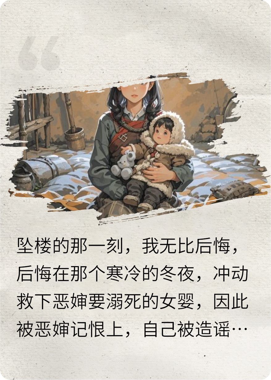 偷偷救了女婴，恶婶求子求到崩溃