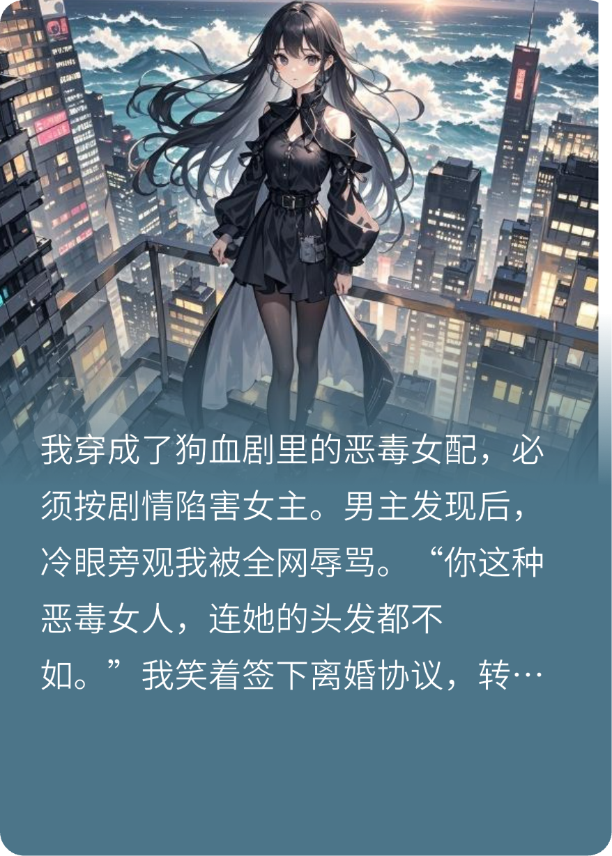 姐不当替身，狗男主追到火葬场