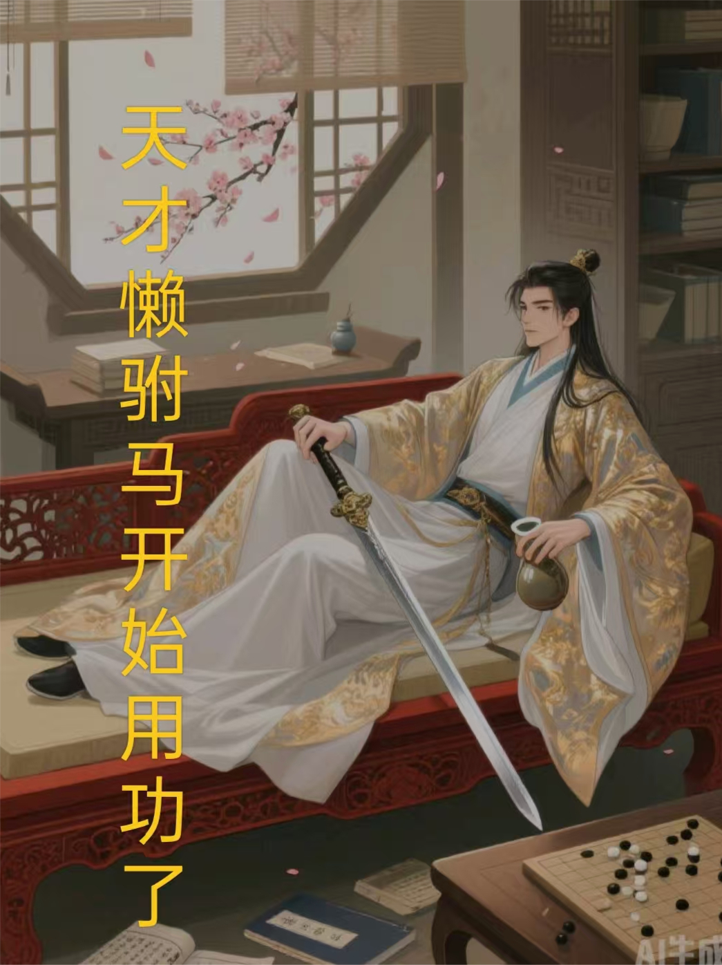 天才懒驸马开始用功了