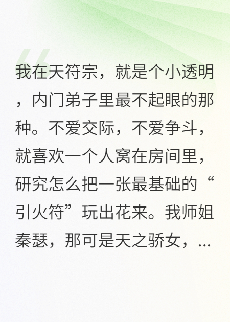 我给符箓上了个专利锁