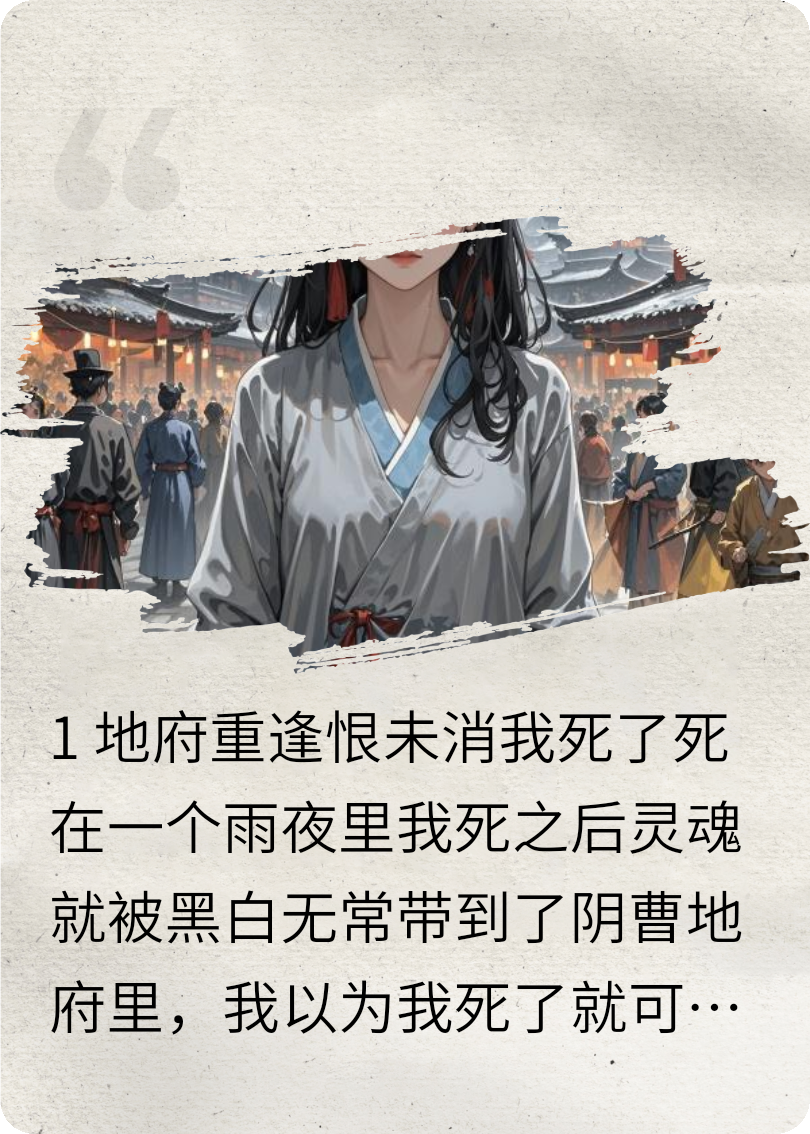和渣男在阴曹地府重逢了