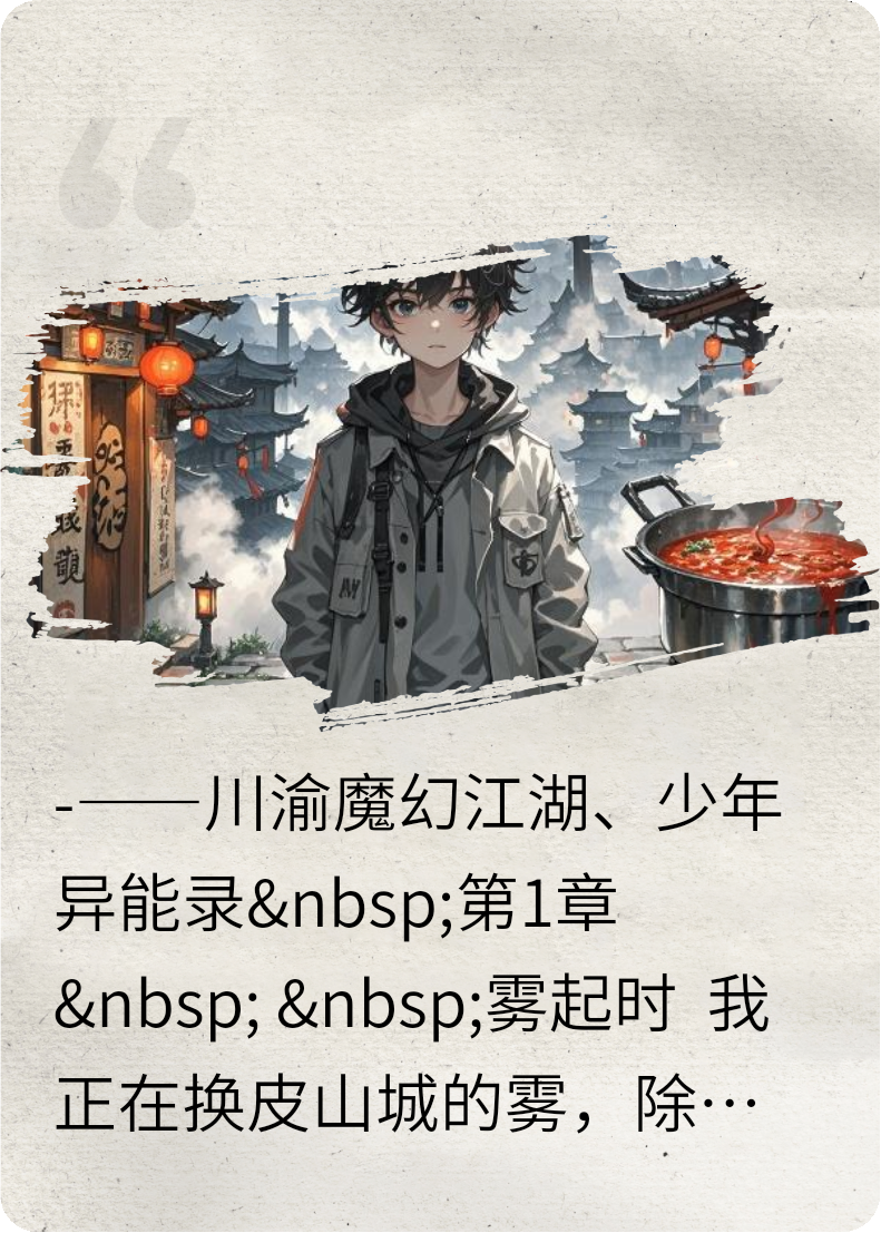 雾都换皮的少年人