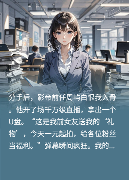 为报复我，前男友直播带货卖我的私密照