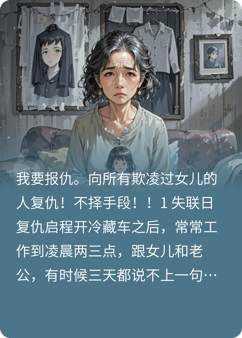 女儿死后，我跪求霸凌者原谅