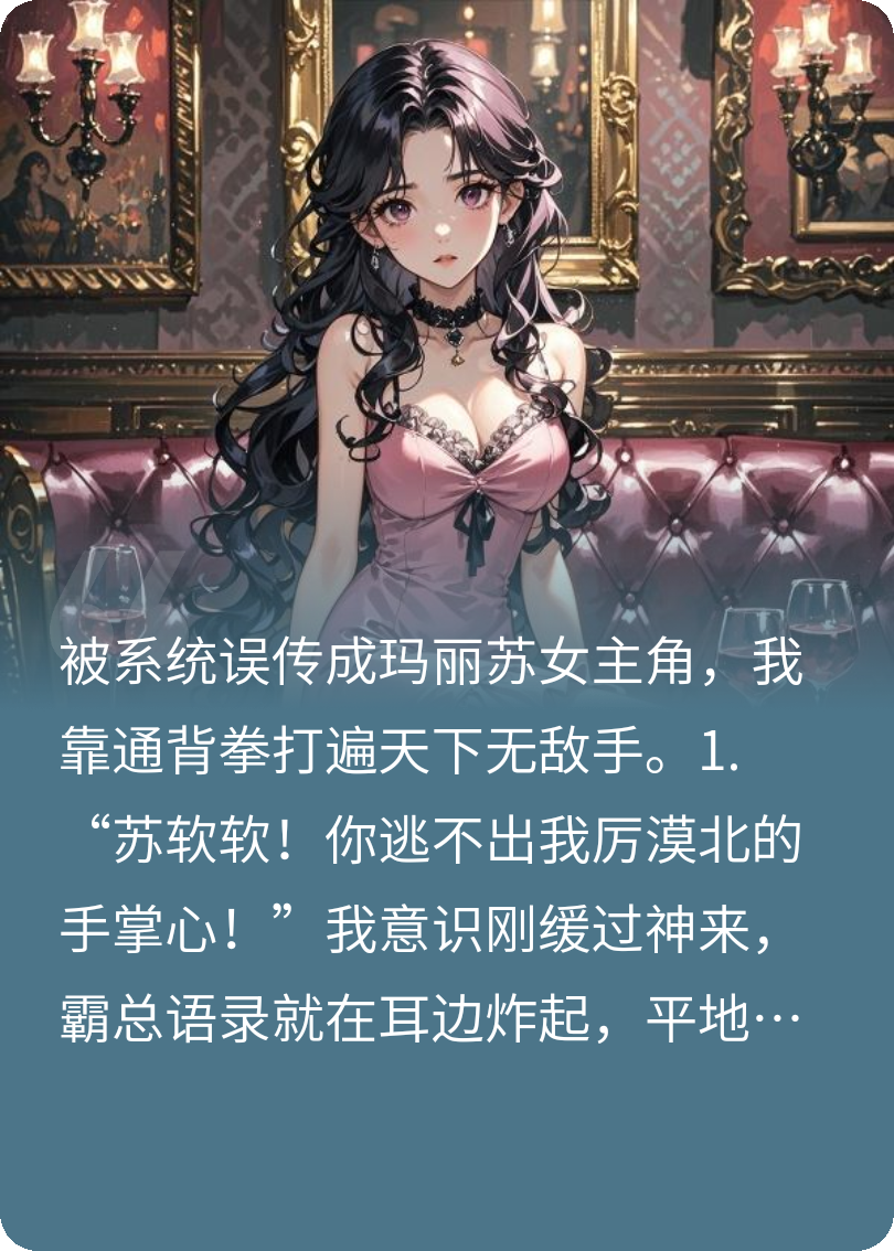 玛丽苏男主？来吃我一掌！
