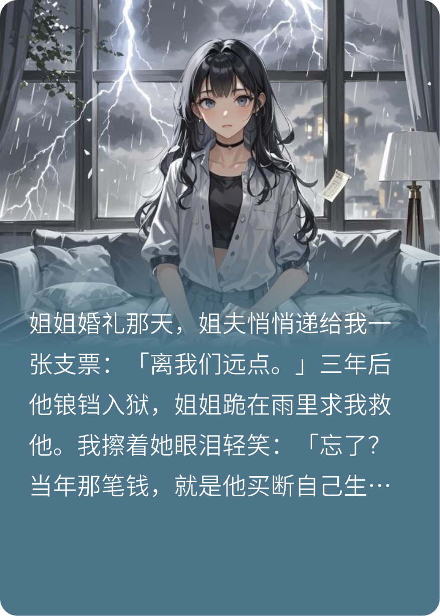 姐姐求救，妹妹冷眼旁观