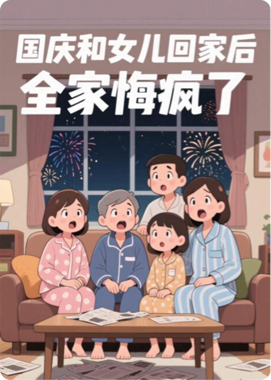 国庆和女儿回家后，全家悔疯了