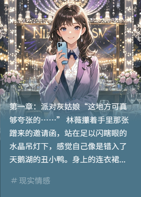 水晶鞋与二维码：总裁的午夜寻人启事