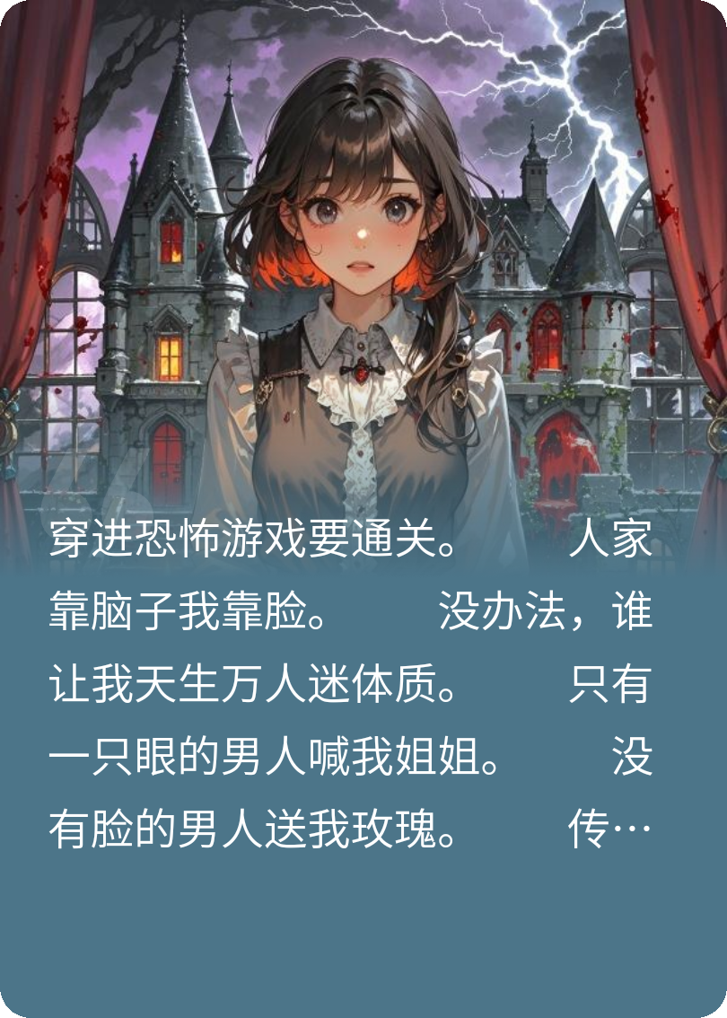 穿进恐怖游戏通关，人家靠脑子我靠脸