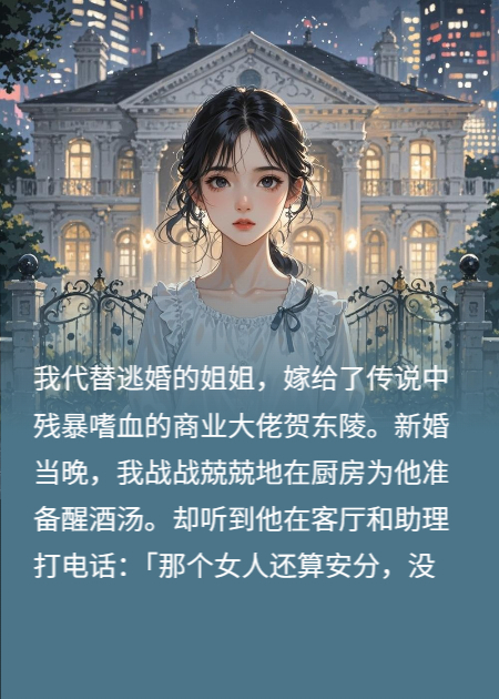 替嫁后被大佬抛弃，我嫁白月光，他跪求复合！