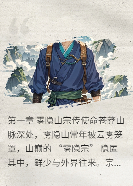 青岚刀：苍莽江湖志