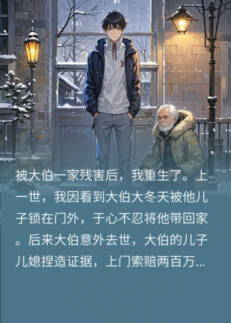 大伯被锁门外挨冻，想我开门？我直接拨打幺幺零报钩