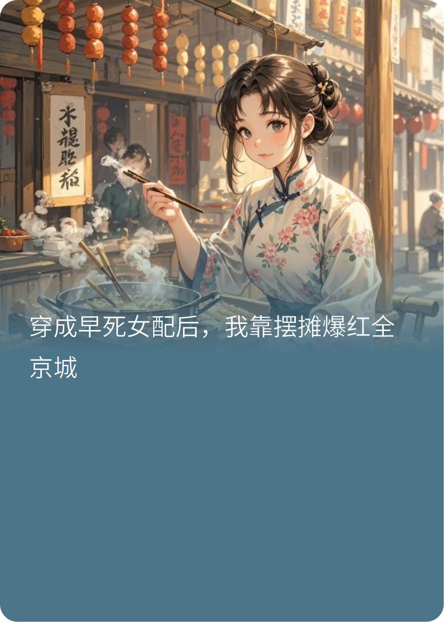 穿成早死女配后，我靠摆摊爆红全京城