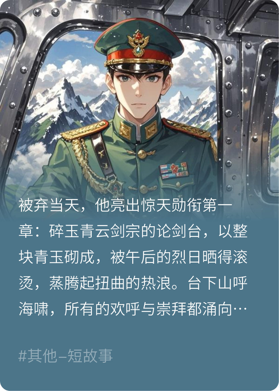 被弃当天，他亮出惊天勋衔