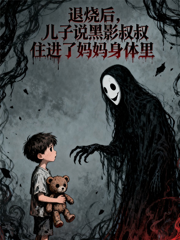 退烧后，儿子说黑影叔叔住进了妈妈身体里