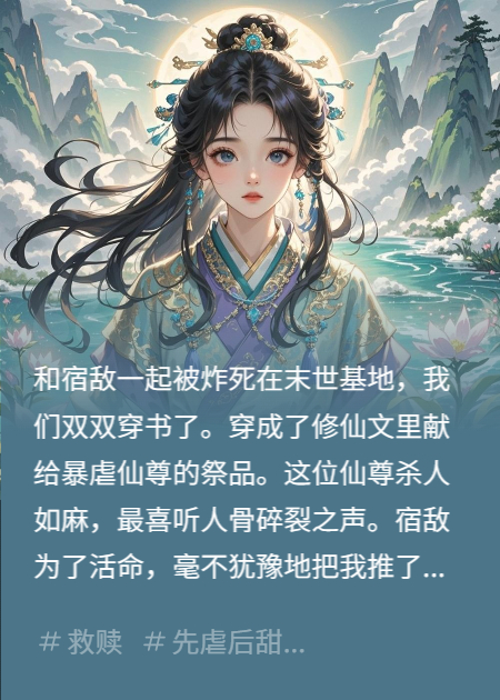 宿敌把我推给暴虐仙尊，仙尊囚我，我却为救他修成大能