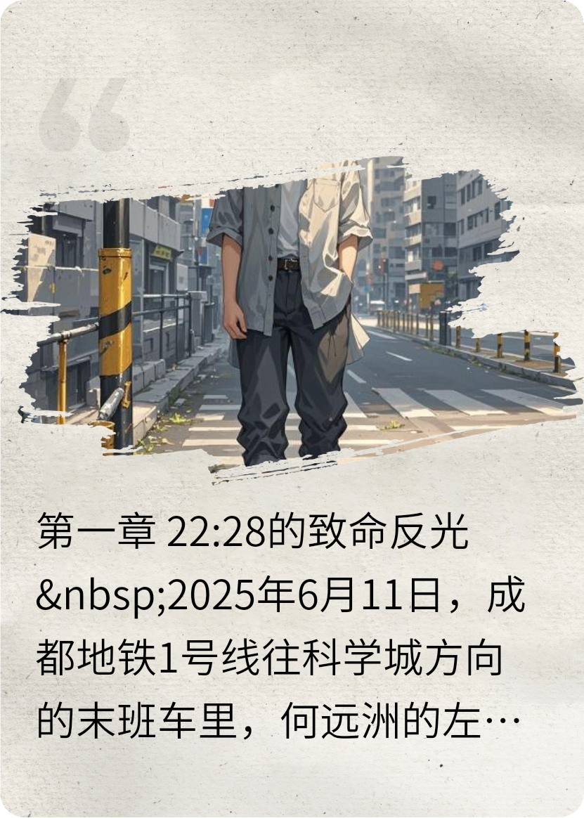 地铁余尘：未落幕的普通人故事