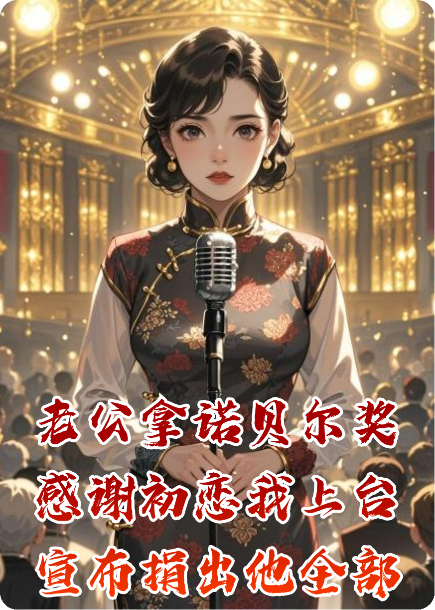 老公拿诺贝尔奖感谢初恋我上台宣布捐出他全部资产