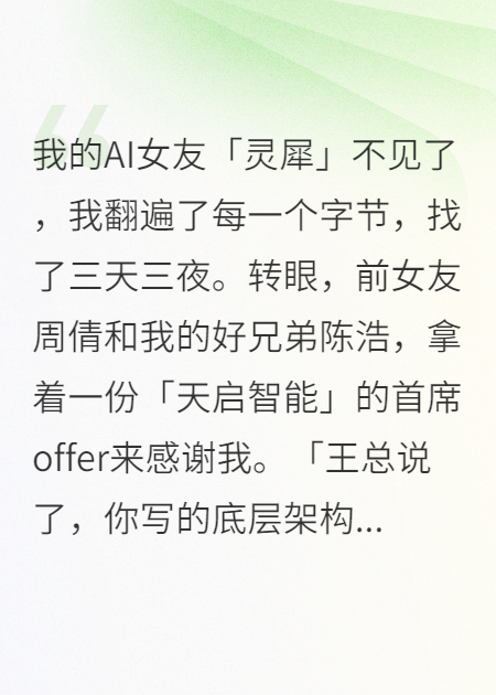 AI灭绝计划：开局被前女友背刺