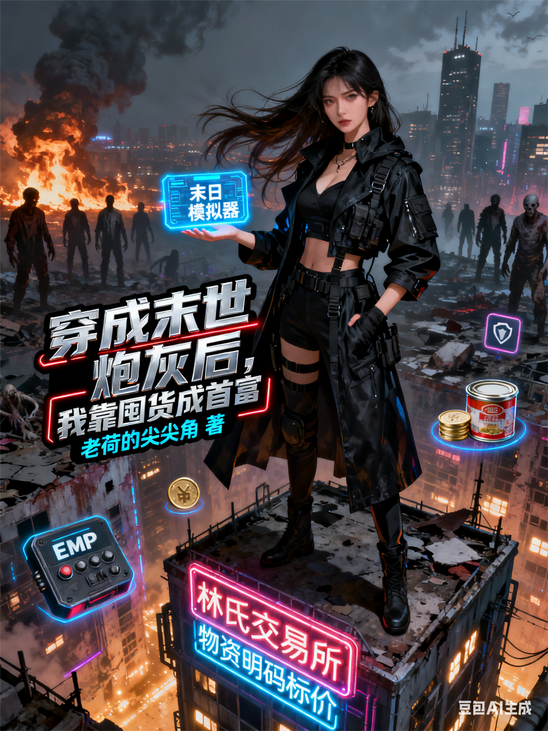 穿成末世炮灰后，我靠囤货成首富